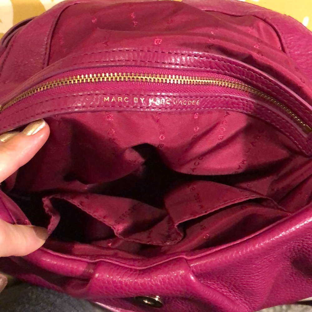 Marc By Marc Jacobs Raspberry Cross Body Bag - image 4